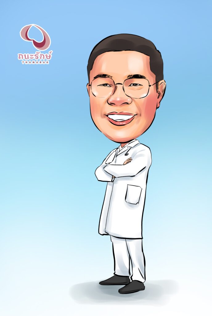 ภาพการ์ตูนล้อเลียนคุณหมอ