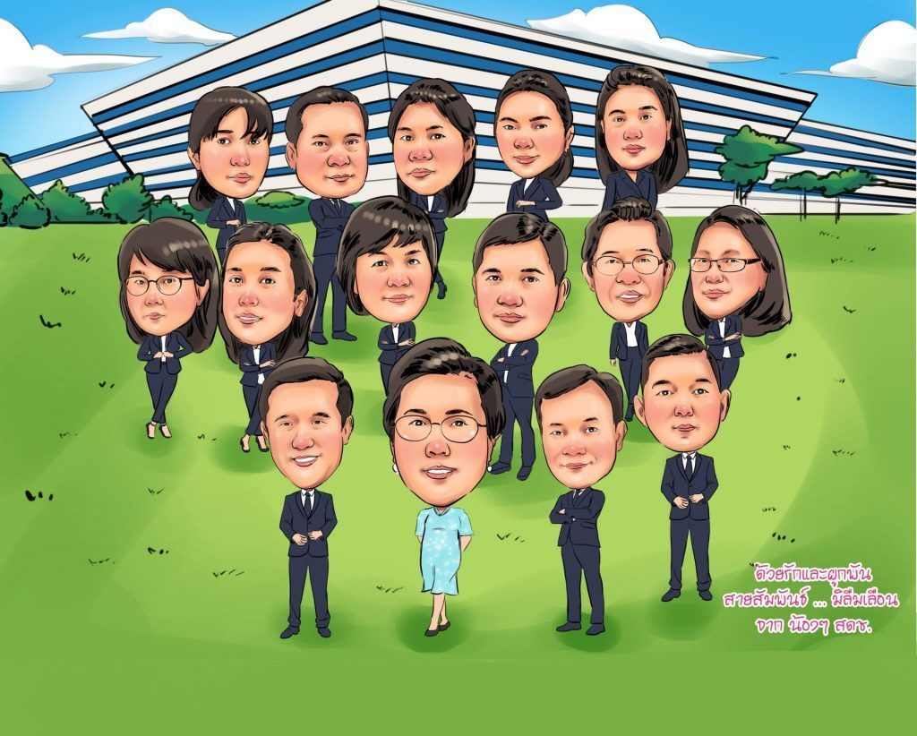 วาดภาพการ์ตูนลอเลียน